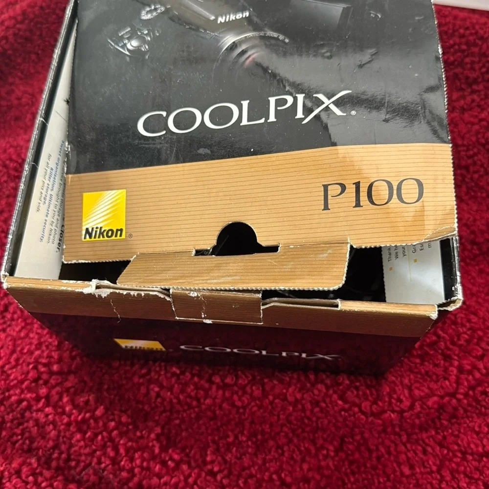 Nikon CoolPix P100 Black Digital Camera with Professional Features